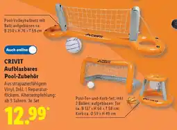 Lidl CRIVIT Aufblasbares Pool-Zubehör Angebot