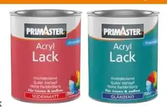 Globus Baumarkt Primaster Acryl Buntlack Angebot