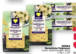 Scheck-in-Center Edeka Herzstücke Teigwaren Angebot