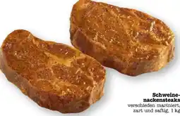 Scheck-in-Center Marinierte Schweine-Nackensteaks Angebot