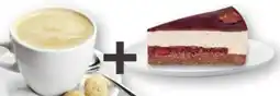 Scheck-in-Center Scheck-in Manufaktur Tasse Kaffee+1 Stück Bananen-Kirschsahne-Torte Angebot