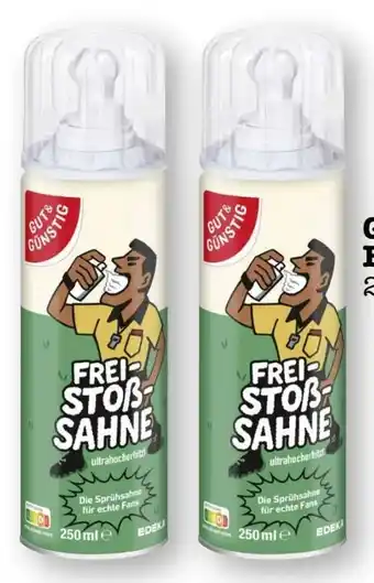 Scheck-in-Center Gut & Günstig Freistoß-Sahne Angebot
