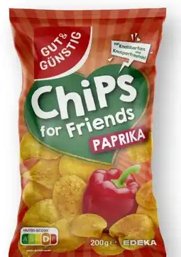 Scheck-in-Center Gut & Günstig Chips for Friends Angebot