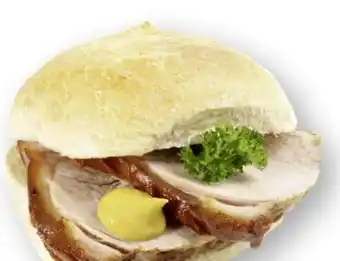 Scheck-in-Center Scheck-in Center Schweinekrustenbraten im Brötchen Angebot