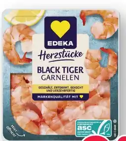 Scheck-in-Center Edeka Herzstücke Black Tiger Garnelen Angebot