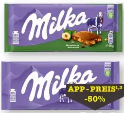 Scheck-in-Center Milka Schokolade Angebot