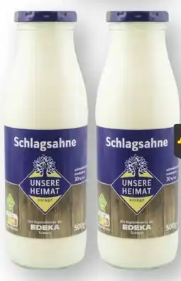 Scheck-in-Center Unsere Heimat Schlagsahne Angebot