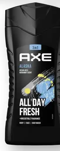 Scheck-in-Center Axe Duschgel Angebot