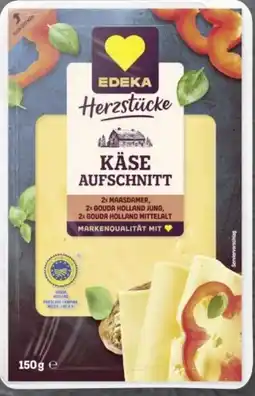 Scheck-in-Center Edeka Herzstücke Käse Aufschnitt Angebot