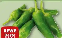 REWE Center Rewe Beste Wahl Bratpaprika Grün Angebot
