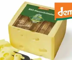 Scheck-in-Center Unsere Heimat Bio-Heumilchtaler Angebot