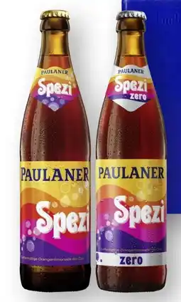 Scheck-in-Center Paulaner Spezi Angebot