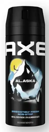 Scheck-in-Center Axe Bodyspray Angebot