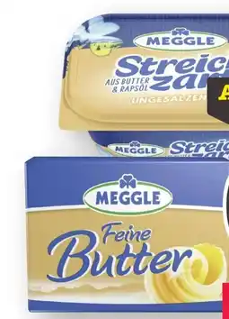 Scheck-in-Center Meggle Butter Angebot