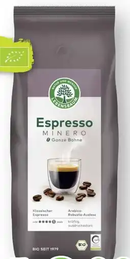 Scheck-in-Center Lebensbaum Bio Gourmet Kaffee Angebot