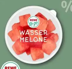 REWE Center Rewe to go Wassermelonen Würfel Angebot
