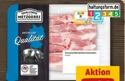 REWE Center Metzgerei Wilhelm Brandenburg Schweine Minutenbauchscheiben Angebot