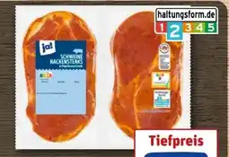 REWE Center ja! Schweine Nackensteaks Angebot