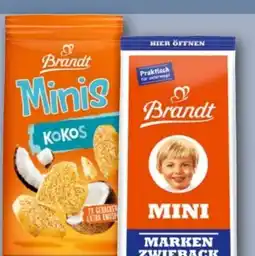 REWE Center Brandt Zwieback Minis Kokos Angebot