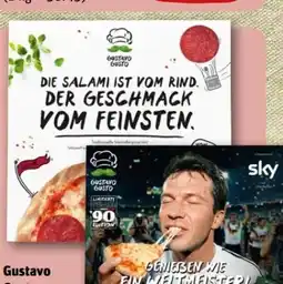 REWE Center Gustavo Gusto Steinofen Pizza Angebot