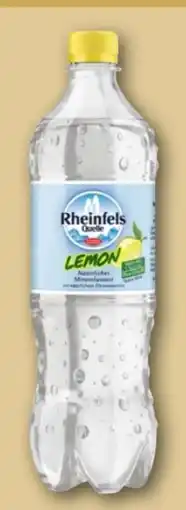 REWE Center Rheinfels Quelle Mineralwasser Lemon Angebot