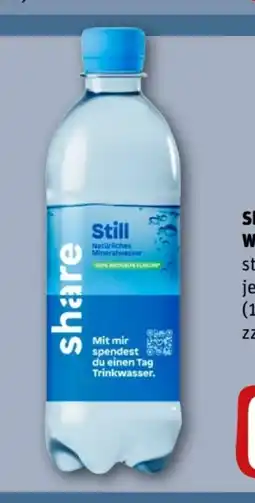 REWE Center Share Wasser Still Angebot