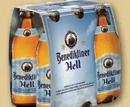 REWE Center Benediktiner Weissbier Hell Angebot