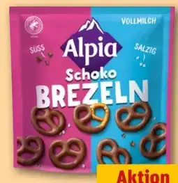 REWE Center Alpia Schoko Brezeln Angebot