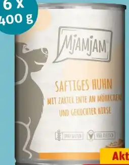 REWE Center Mjamjam Hundenassnahrung Angebot