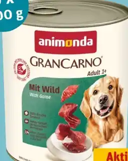 REWE Center Animonda Grancarno Hundenassfutter Angebot
