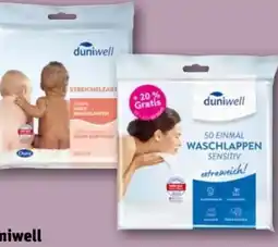 REWE Center Duni Duniwell Einmal Babywaschlappen Angebot