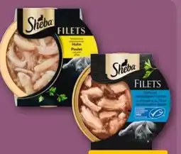 REWE Center Sheba Katzenfutter Filets Angebot