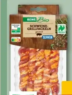 REWE Center Rewe Bio Schweine-Grillfackeln Angebot