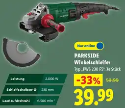 Lidl PARKSIDE Winkelschleifer Angebot