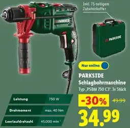 Lidl PARKSIDE Schlagbohrmaschine Angebot