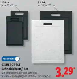 Lidl SILVERCREST Schneidebrett/-Set Angebot