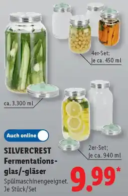 Lidl SILVERCREST Fermentationsglas/-gläser Angebot