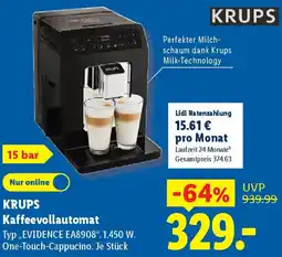 Lidl KRUPS Kaffeevollautomat Angebot