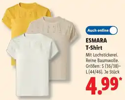 Lidl ESMARA T-Shirt Angebot