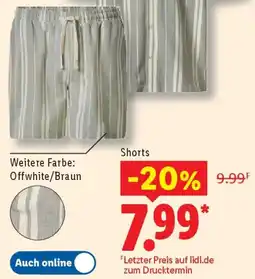 Lidl ESMARA MEN Shorts Angebot