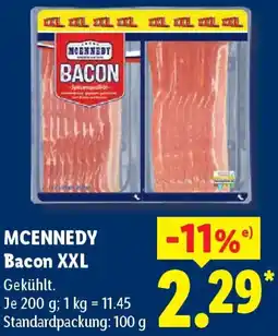 Lidl MCENNEDY Bacon XXL Angebot