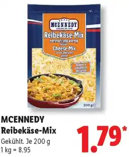 Lidl MCENNEDY Reibekäse-Mix Angebot