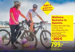 Lidl Mallorca Radreise in Spanien Angebot