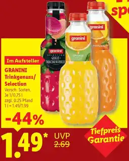 Lidl GRANINI Trinkgenuss/ Selection Angebot