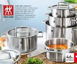porta Zwilling J.A. Henckels Topfset Vitality 5tlg Angebot