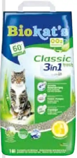 BayWa Bau & Garten Biokat´s Katzenstreu Classic fresh 3 in 1 Angebot