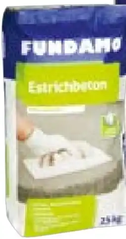 BayWa Bau & Garten Fundamo Estrichbeton Angebot