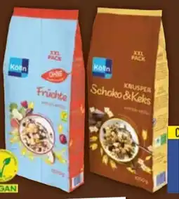 E-Center Kölln Vegan Müsli Angebot