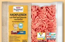 REWE Center Rewe Regional Hackfleisch gemischt Angebot