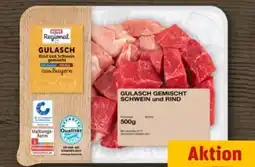REWE Center Rewe Regional Gulasch gemischt Angebot